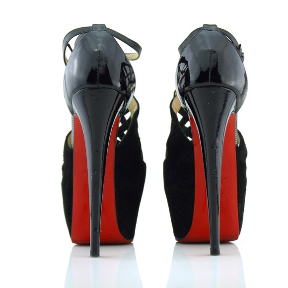 Christian Louboutin Carlota 160 Veau Vel/Patent Size 39.5 - Picture 6 of 7